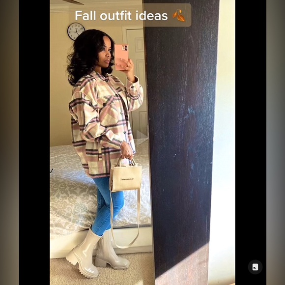 Brand New Zara Plaid Shacket - Picture 3 of 5